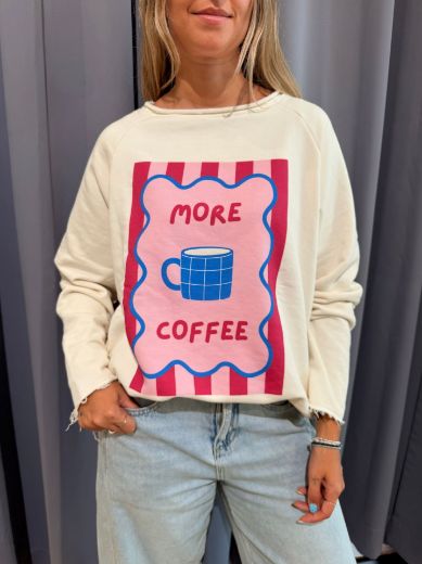 Immagine di FELPA MORE COFFEE
