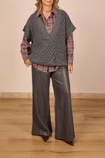 Immagine di MAXI GILET SCOLLO A V