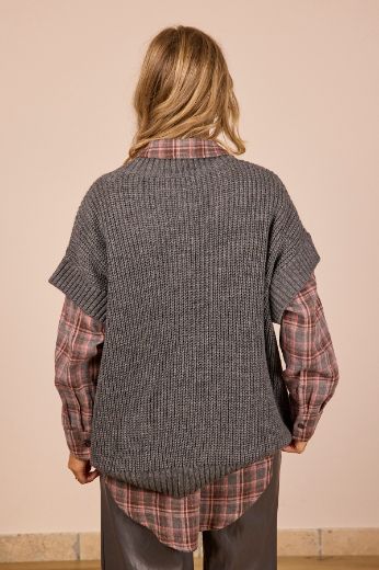 Immagine di MAXI GILET SCOLLO A V