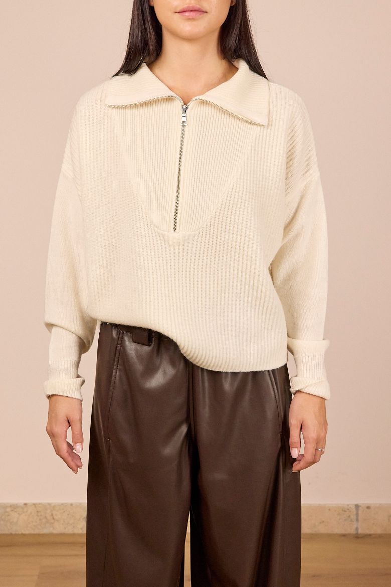Immagine di MAGLIONE MEZZA ZIP