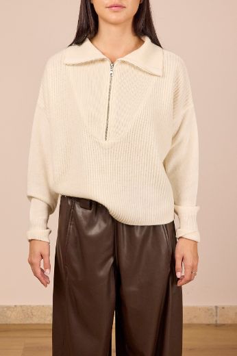 Immagine di MAGLIONE MEZZA ZIP